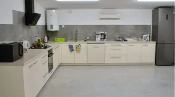 Świetlica wiejska w Broku z nowoczesną kuchnią