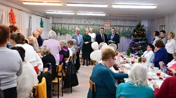 Wigilijne spotkanie w Broku
