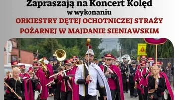 Koncert kolęd w wykonaniu Orkiestry Dętej OSP w Majdanie Sieniawskim