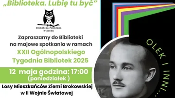 Spotkanie historyczne już wkrótce w Broku!
