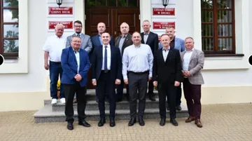 Delegacja z Terespola z wizytą w Broku
