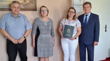 Marzena Gawrych z awansem! Uroczystość w Starym Lubotyniu