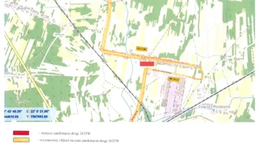 Remont przepustu w Kańkowie. Utrudnienia w ruchu drogowym