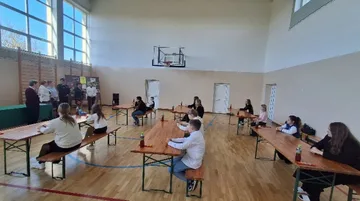 Gminne eliminacje Ogólnopolskiego Turnieju Wiedzy Pożarniczej 'Młodzież Zapobiega Pożarom' w Starej Ruskołęce (zdjęcia)