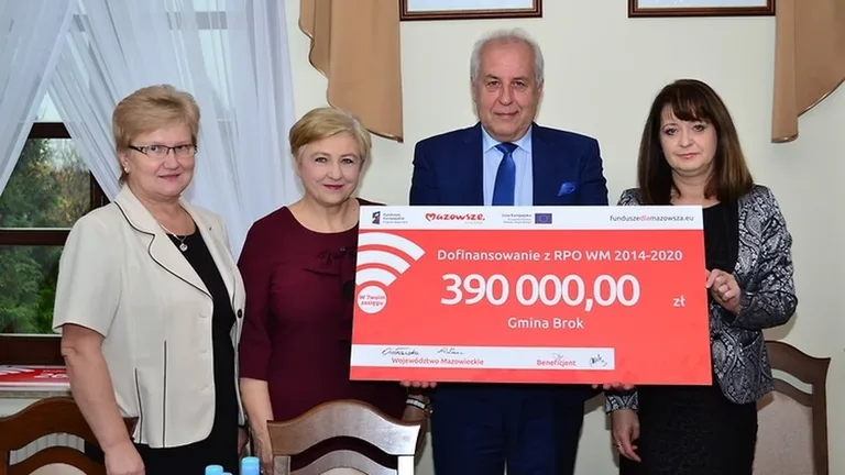 390 tys. zł na selektywną zbiórkę odpadów dla gminy Brok