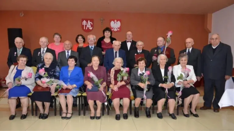 Jubileusz pożycia małżeńskiego w gminie Andrzejewo