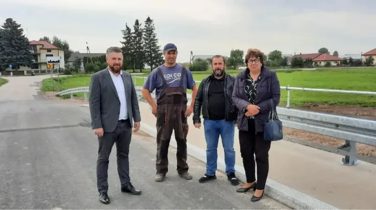 Nowy most w miejscowości Kuleszki-Nienałty!