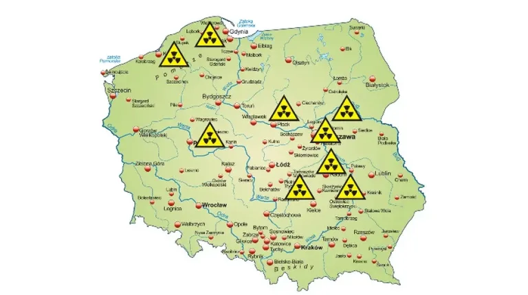 Elektrownia jądrowa w Małkini Górnej - dawne lokalizacje brane pod uwagę