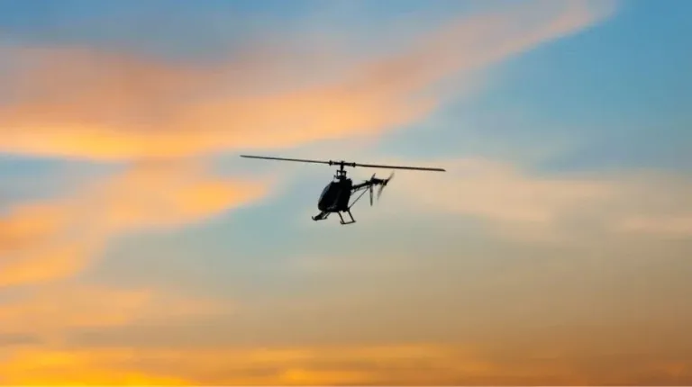 Helikopter nad Wąsewem!