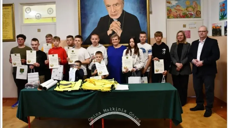 'Jestem szczęśliwy - żyję zdrowo'. Podsumowanie projektu profilaktycznego w Małkinii Górnej