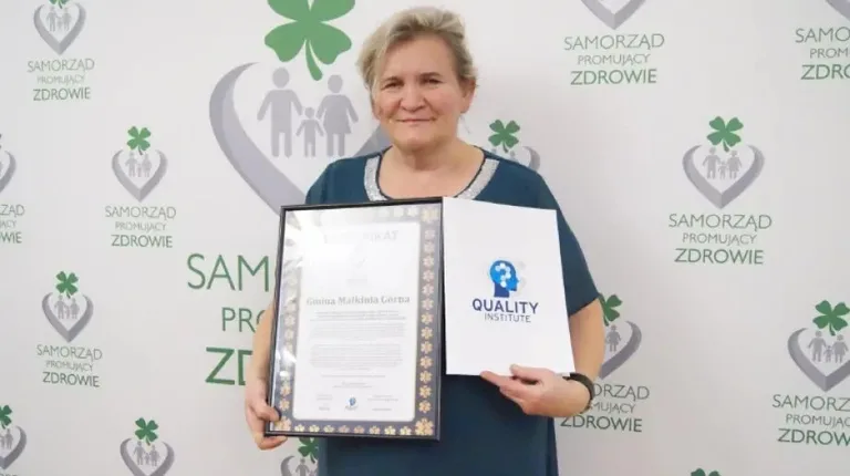 Gmina Małkinia Górna wyróżniona w konkursie 'Samorząd Promujący Zdrowie'