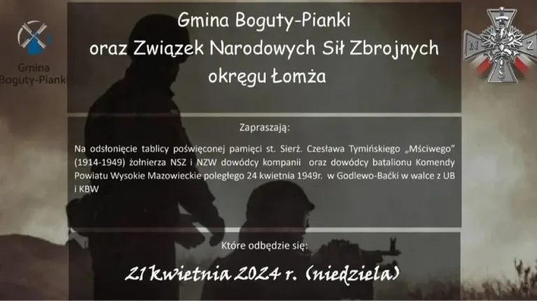 Uroczystość poświęcona pamięci św. Sierżanta Tymińskiego już jutro