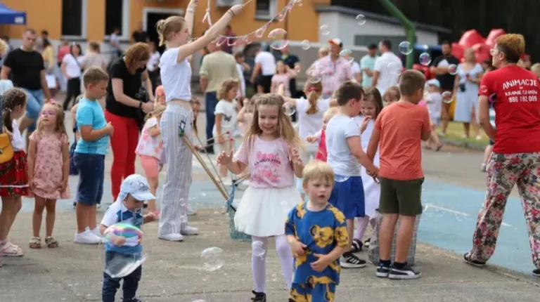Animacje i konkursy na Dzień Dziecka w Małkini Górnej