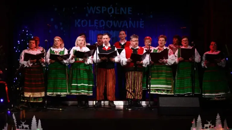 Mieszkańcy Broku wspólnie kolędowali podczas poświątecznego spotkania 'Kolęd to czas!'