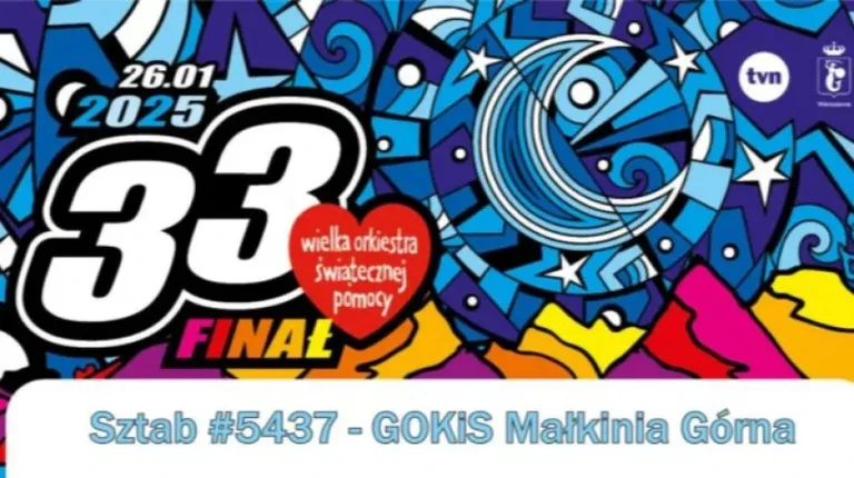 33. Finał WOŚP w Małkini Górnej pełen atrakcji dla każdego!