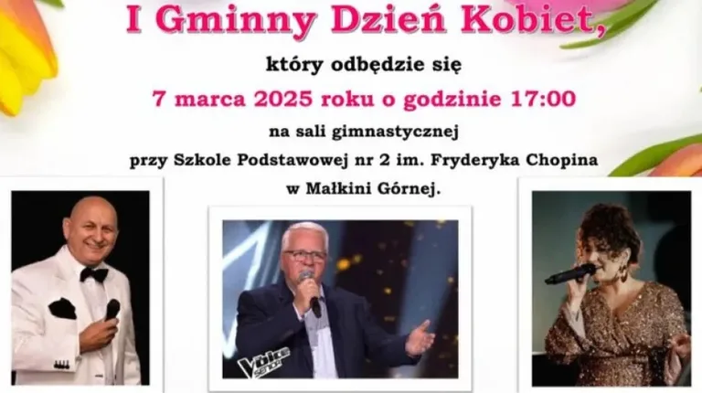 I Gminny Dzień Kobiet w Małkini Górnej. Święto muzyki, poezji i dobrej zabawy
