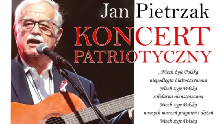 Jan Pietrzak wystąpi w Zarębach Kościelnych. Patriotyczny koncert już 3 maja