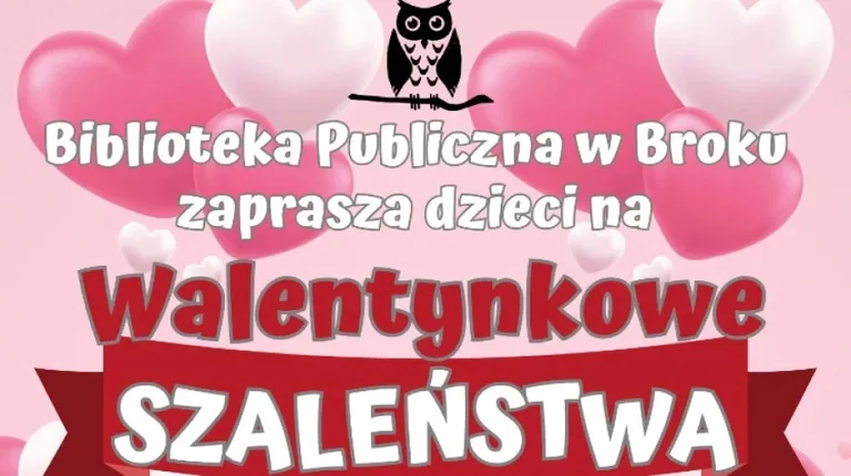 Słodkie szaleństwo w bibliotece w Broku. Walentynkowa impreza już 14 lutego