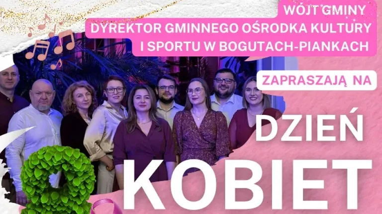 Muzyka, edukacyjne rozmowy i miłe niespodzianki czekają na mieszkanki gminy Boguty-Pianki!