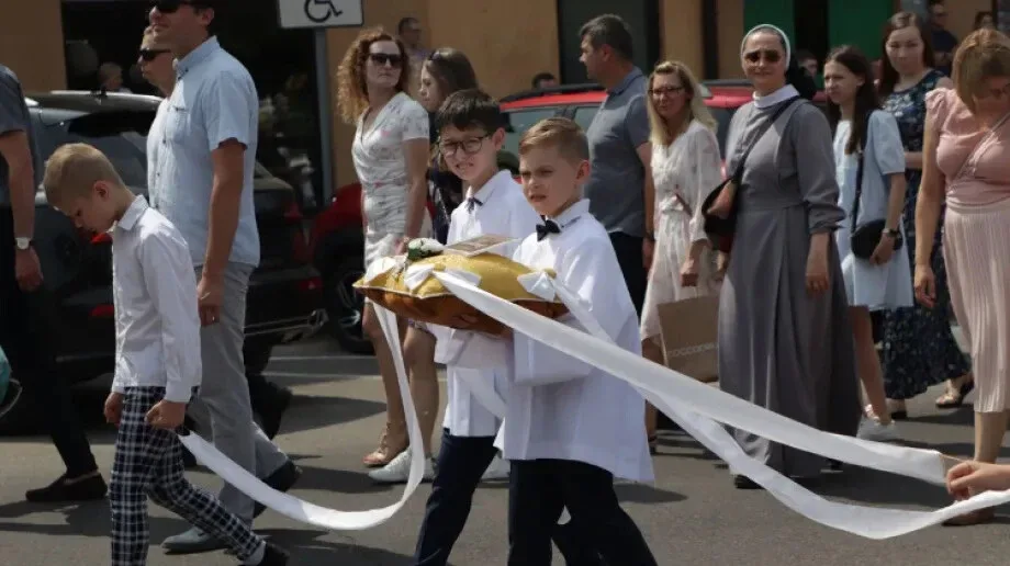 Boże Ciało w Ostrowi Mazowieckiej. Plan procesji