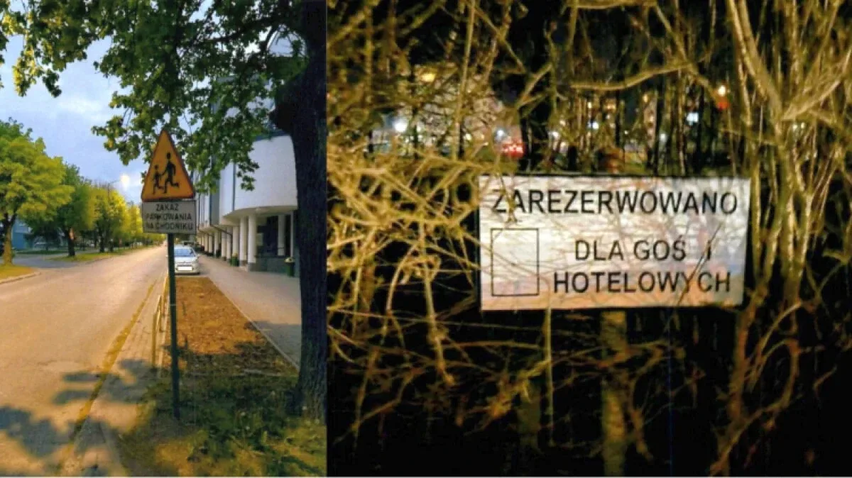 Mandaty przy MOSiR i stare tabliczki po hotelu. Będą zmiany przy Warchalskiego