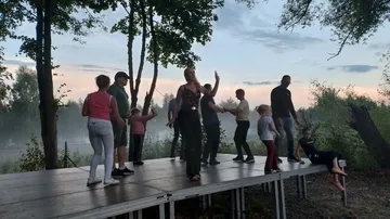 Sąsiedzka zabawa, czyli festyn w Błędnicy gm. Małkinia Górna