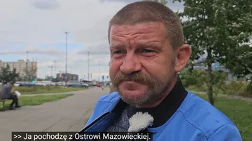 Marzył, by zostać księdzem. 48-latek z Ostrowi zmaga się z bezdomnością od 15 lat (wideo)