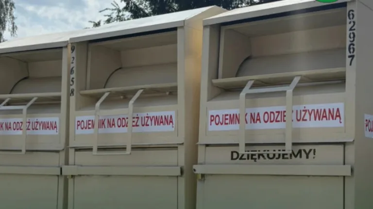 Nowe pojemniki na odzież i tekstylia w gminie Małkinia Górna