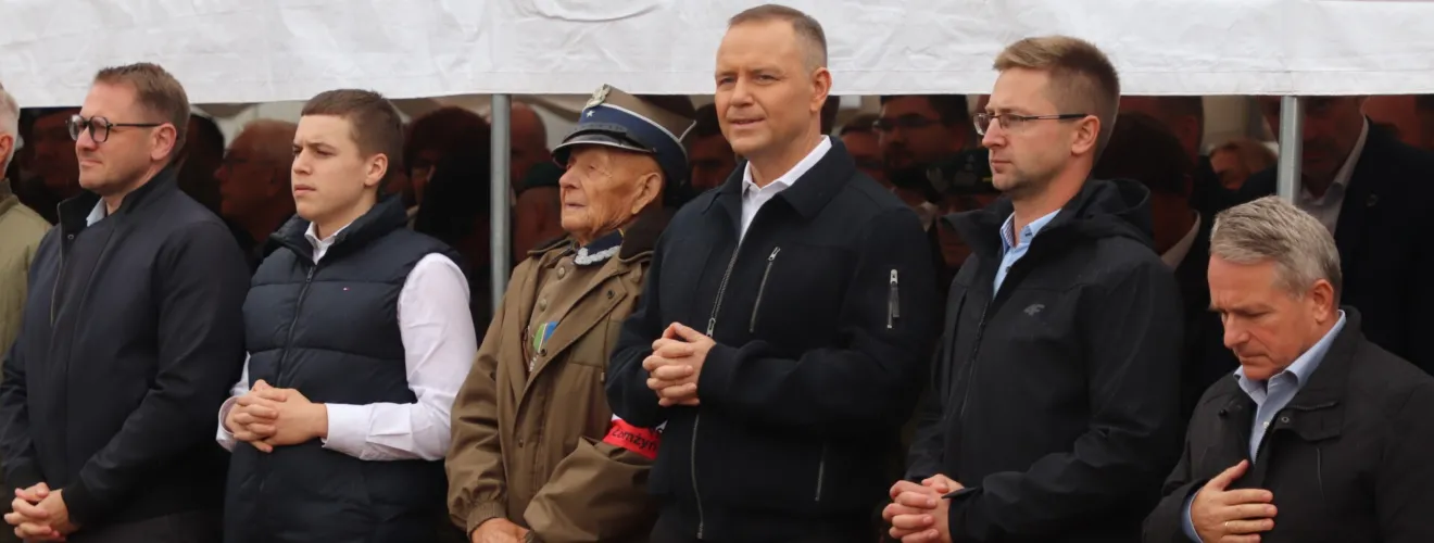 Prezydent Karol Nawrocki na otwarciu strzelnicy w Bogutach-Piankach (zdjęcia, wideo)