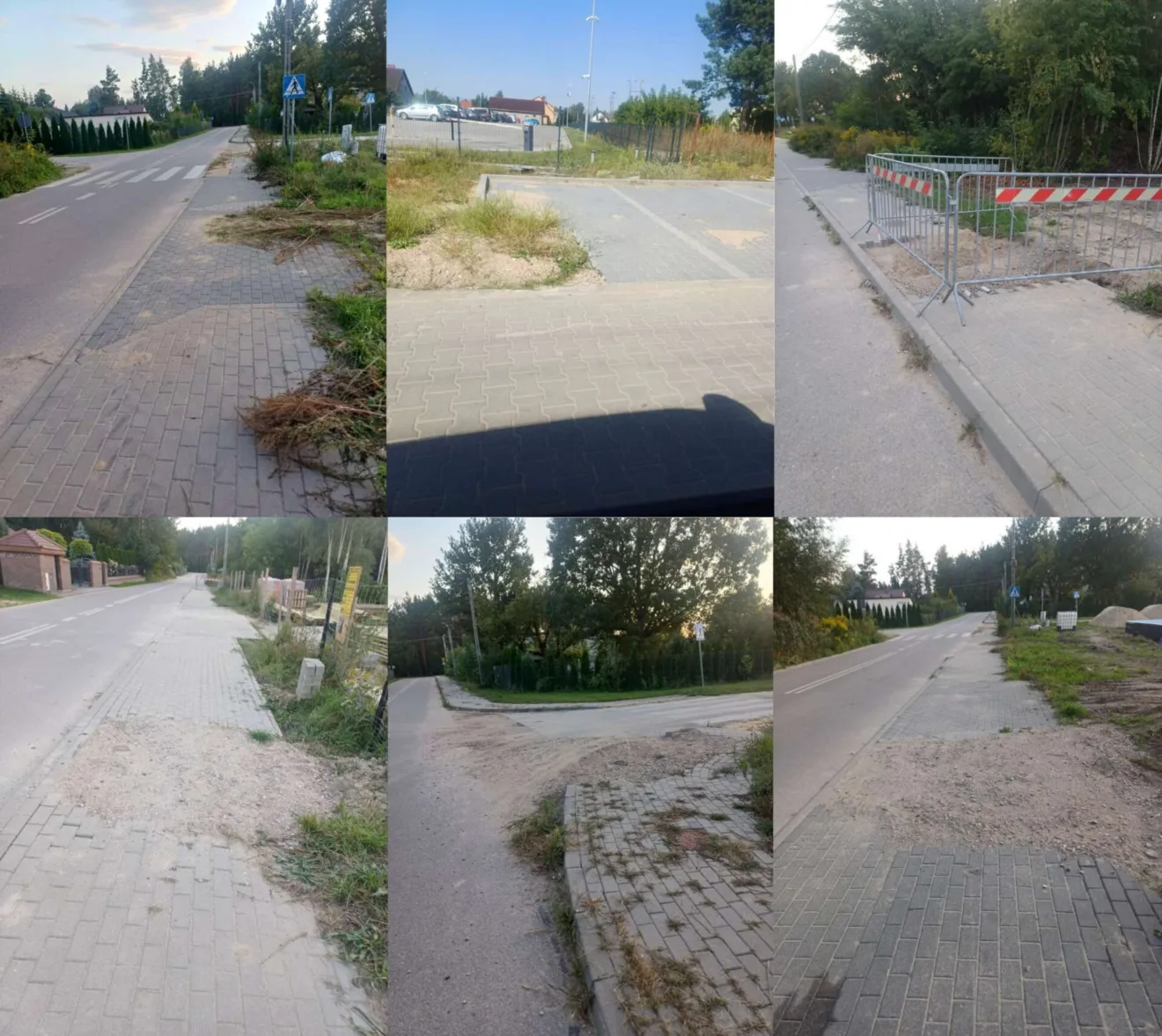 Miesiące oczekiwania na naprawy chodnika i parkingu w Ostrowi