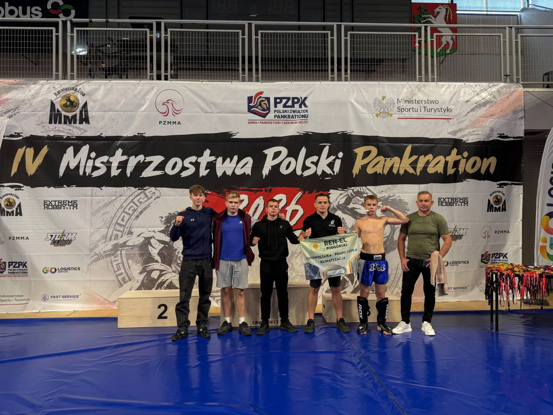 Czterech zawodników, cztery medale. Goryle wracają z mistrzem Polski
