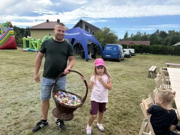 Rodzinne pożegnanie wakacji w Rogóźni (zdjęcia)