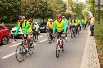 100 kilometrów szlakiem rtm. Witolda Pileckiego - II Rajd Rowerowy z Warszawy do Ostrowi Mazowieckiej