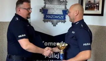 Wygrał eliminacje wojewódzkie, szykuje się do finału ogólnopolskiego. I odbiera gratulacje od przełożonych