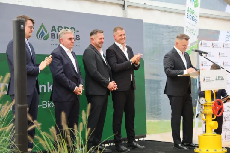 Pierwsza biometanownia w Polsce przyłączona do sieci gazowej. Powstała w Komorowie