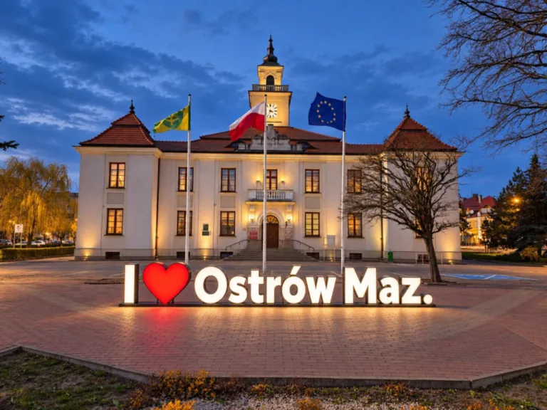 Podświetlany napis z sercem w Ostrowi Mazowieckiej?