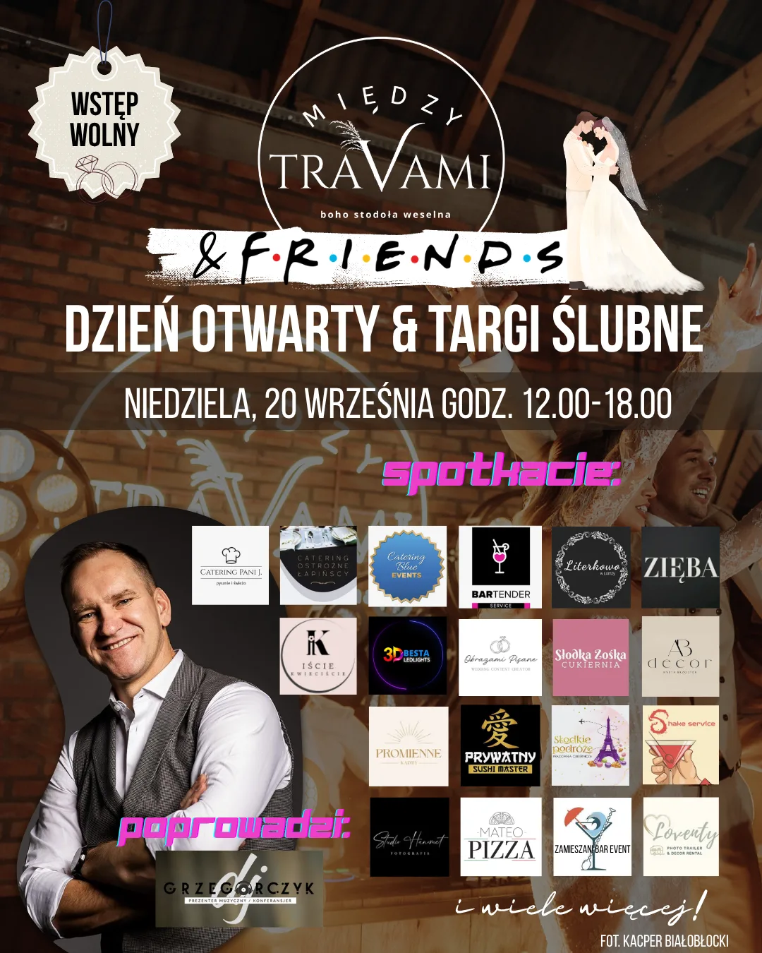 Ślubne inspiracje w jednym miejscu. Dzień Otwarty w Stodole Między Travami
