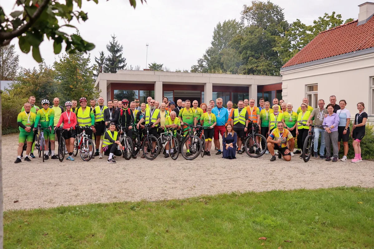 100 kilometrów szlakiem rtm. Witolda Pileckiego - II Rajd Rowerowy z Warszawy do Ostrowi Mazowieckiej