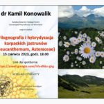 “Filogeografia i hybrydyzacja karpackich jastrunów (Karpaty, Asteraceae)”