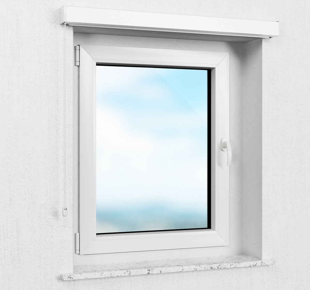 Anschrauben an der Wand (oder Decke) ohne Führungsschienen
