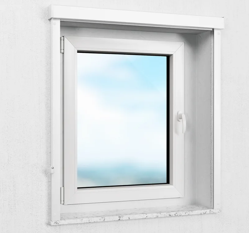 Anschrauben an der Wand (oder Decke) mit Führungsschienen
