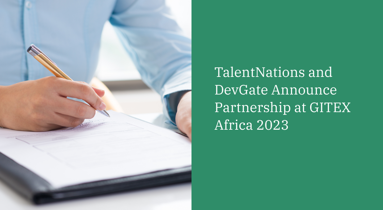 Article talentnations-and-devgate-announce-partnership-at-gitex-africa-2023