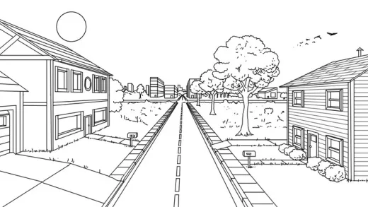Creative Perspective Illustration