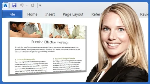 Professional documents using Microsoft Word 2010