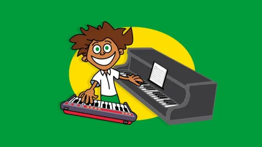 Curso de Piano Completo para Iniciantes, por música e ouvido