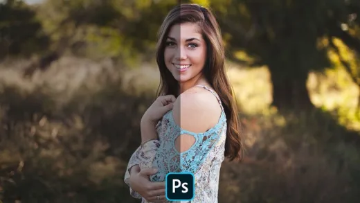 Photoshop: Retratos fotográficos impresionantes ¡Muy fácil!
