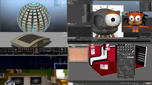 Kurs Grafika 3D dla początkujących 7 szkoleń online MEGAPACK