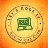 Profile photo of Lets Kode It