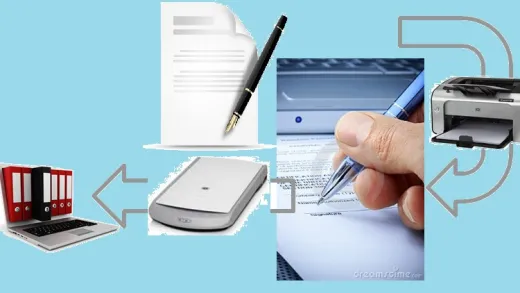 Save Planet trees by develop Electronic system by Excel VBA