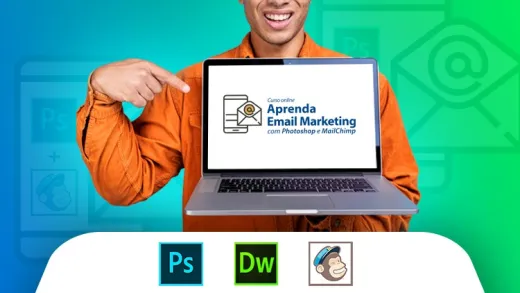 Aprenda Email Marketing com Photoshop e MailChimp